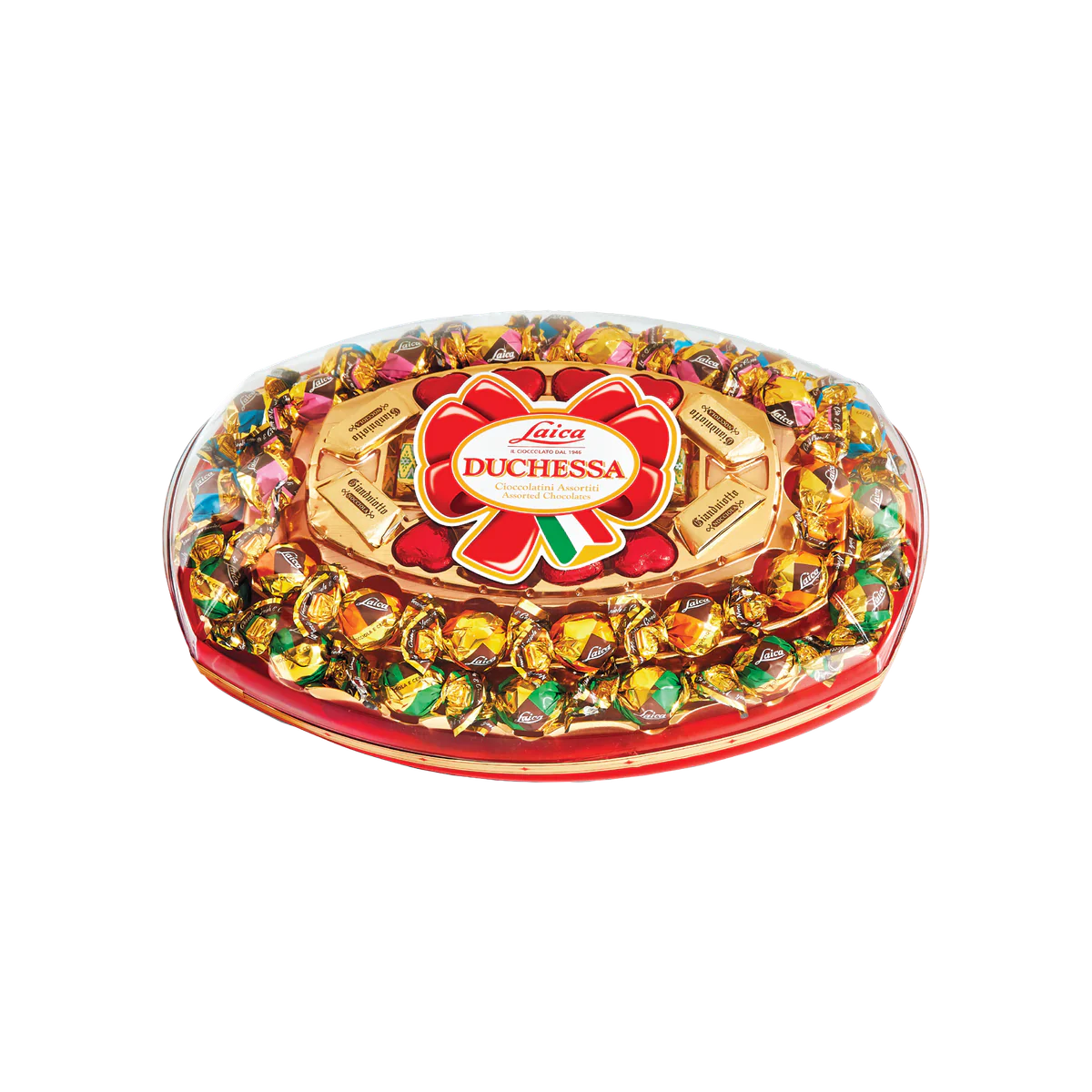 Официална опаковка Laica Кутия шоколадови бонбони Duchessa, 540 g, артикул C2269