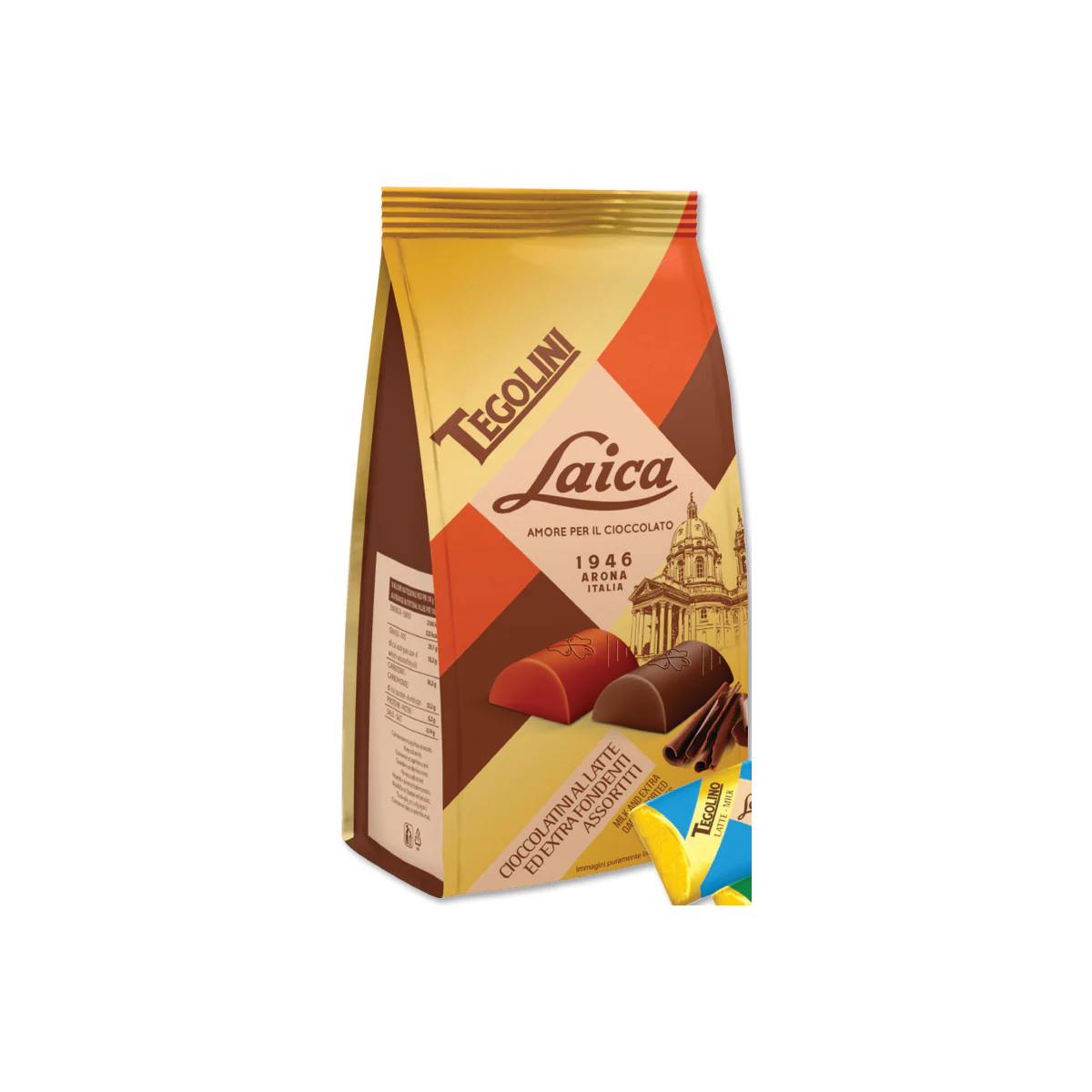 Официална опаковка Laica Асортимент от шоколадови бонбони, 130 g, артикул C3550.01