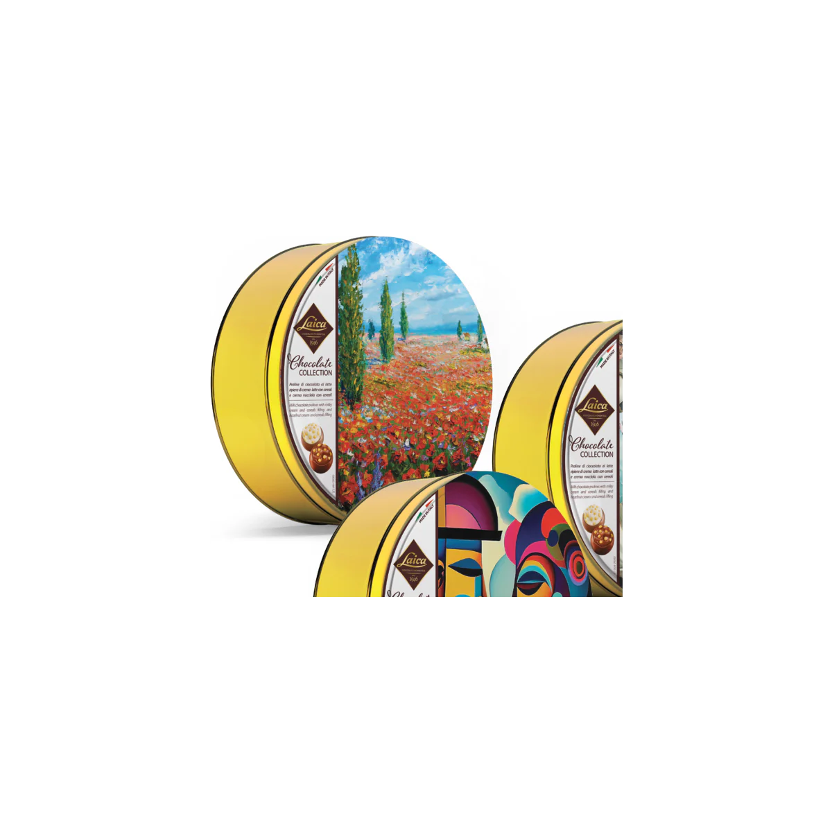 Официална опаковка Laica Кутия шоколадови бонбони Chocolate Collection, 250 g, артикул C5627