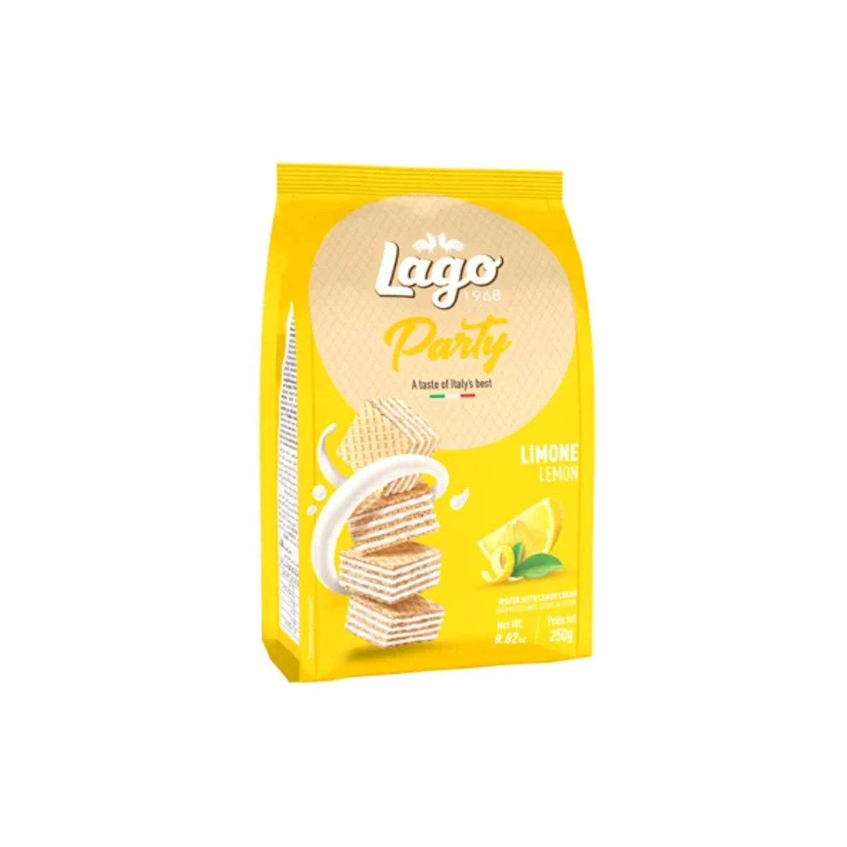 Официална опаковка Lago Party – лимон, 250 г, артикул 260